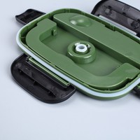 Boîte à lunch électrique portable en acier inoxydable 220V/110V/24V/12V, boîte à lunch chauffante à double usage pour voitures et familles