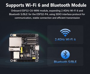 Carte de développement haute performance ESP32-P4-NANO, ESP32-P4 RISC-V Dual+Single Core, WiFi6 Bluetooth5 BLE IoT MCU - Product Image 6