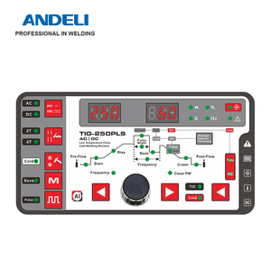 Andeli TIG-250PLS 220V/110V AC DC lạnh tại chỗ xung HF Tig máy hàn - Product Image 4