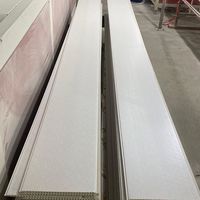 Fabricant chinois panneau de revêtement en pvc blanc pur pour estampage à chaud panneau de plafond panneau mural en pvc stratifié pour la décoration intérieure