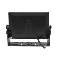 Monitor de Doble Canal de 7 Pulgadas con Sistema de Entrada de Video 1080P/720P, DC12-35V, para Monitoreo Multicanal de Punto Ciego en Vehículos