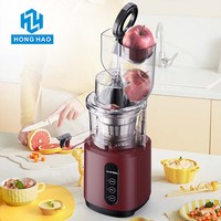 Professionele Maatwerk Elektrische Fruit Slow Juicer Touch Control Grote Mond Koude Pers Commerciële Juicer