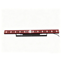 Barre lumineuse LED murale en aluminium moulé sous pression 12x3W RGB DMX512 avec mode activé par l'auto-ouverture ou le son