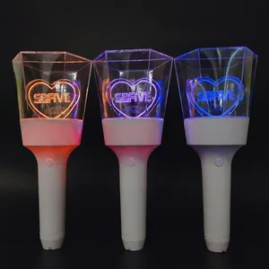 Thailand k-pop light stick customize diamond led light stick fans cheering stick