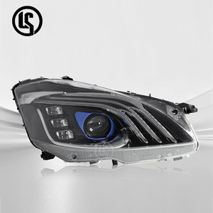 ไฟหน้า LED 6000K 12V ใหม่สำหรับ S-class W221 ปี 2006-2013 แบบประกอบสำเร็จ ปรับแต่งได้ ใช้งานได้ทันที ให้ความสว่างสูง 8000 ลูเมน - Product Image 2