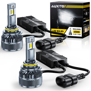 AUXITO X5 9006 6500K <b>Headlight</b> Bulbs white 7000lm 85W 1:1 <b>LED</b> <b>Headlight</b> Bulbs - Product Image 1