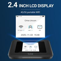 Router Karbor WiFi 4G 5G MiFi de Doble Banda, Desbloqueado para Bandas Globales, Dispositivo Portátil con Soporte VoIP y WEP