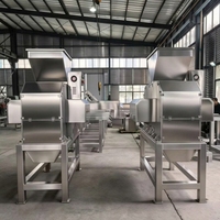 Presse-agrumes industriel automatique en acier inoxydable SS304 pour jus de citron et d'orange, machine commerciale à moitié-coupeuse de fruits