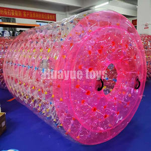 Fábrica colorida 2,2*2m o rodillo de agua inflable flotante personalizado para parque acuático y piscina - Product Image 3