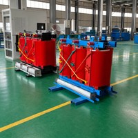 Transformateur sec en résine coulée Hengdiantong SCB13-1250/10-NX3 10kV/0.4kV 480V Triphasé Tout en aluminium Époxy Faible perte OEM ODM
