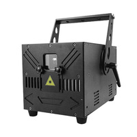 Laser d'animation RVBW DMX512 10W pleine couleur, effet flocon de neige, équipement professionnel DJ pour fêtes et mariages