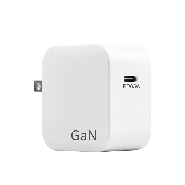 Factory Direct JP Plug USB-C GaN 65W Quick Travel Wall Charger PD 65W Type-C Charger for Macbook for iPhone iPad Laptop OVP OTP