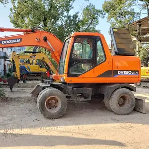 Doosan máy xúc bánh xích Dh150w-7 DH140 DX 60 sử dụng máy xúc để bán