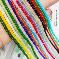 Perles plates facettées en cristal artificiel, couleur Noël, pour accessoires de cheveux, sacs, chaussures, vêtements et confection de vêtements