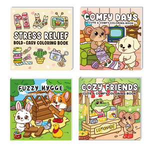 Libro da <span class=keywords><strong>Disegno</strong></span> e Colorazione per Bambini con Carta per Acquerello, Libro Educativo per la Prima Infanzia, Regalo all'Ingrosso - Product Image 3