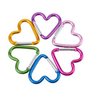 Mousqueton en aluminium portable 10 couleurs, clips de sac à dos, porte-clés, boucle d'escalade, laisse pour chien, support de bouteille d'eau - Product Image 3