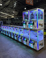 Machine à griffes mini LED à monnayeur, directement de l'usine, pour attrape-jouets et jeux à prix, idéale pour centres commerciaux et parcs d'attractions