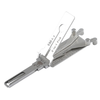 VA6 LISHI Kit d'outils d'ouverture de porte intelligente 2-en-1 en métal pour Peugeot Citroën Renault Smart & OLIVER