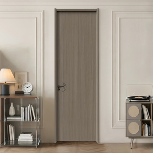 Pháp sang trọng nhập Composite cửa New Trung Quốc retro phong cách nội thất cho phòng ngủ nghiên cứu gỗ rắn hoàn thành không có sơn Aldehyde - Product Image 5