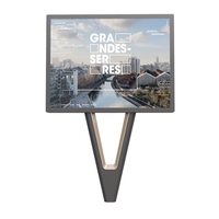Display iklan Video Digital warna penuh luar ruangan Harga papan reklame layar LED SMD P4