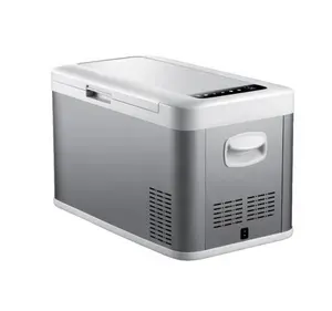 Congélateur coffre AC/DC à porte unique 25L Réfrigérateur domestique à piles pour pique-niques et usage extérieur