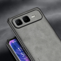 Étui Fundas antichoc Pova7 4g en cuir de mouton givré étui en plastique dur mat respectueux de la peau pour Tecno Spark 40 40C