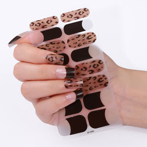 Pegatinas <span class=keywords><strong>de</strong></span> <span class=keywords><strong>Uñas</strong></span> Personalizadas con Estampado <span class=keywords><strong>de</strong></span> <span class=keywords><strong>Cebra</strong></span> <span class=keywords><strong>y</strong></span> <span class=keywords><strong>Leopardo</strong></span> en 3D Blanco <span class=keywords><strong>y</strong></span> Negro, Estilo Francés, Adhesivos Temporales para Manicura Hechos <span class=keywords><strong>de</strong></span> Plástico - Product Image 3