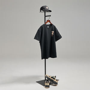 M129-HB Espositore in Metallo Personalizzato per <span class=keywords><strong>Sneakers</strong></span>, Scaffali in Metallo Nero per Negozi di Abbigliamento, Espositori per Scarpe - Product Image 2