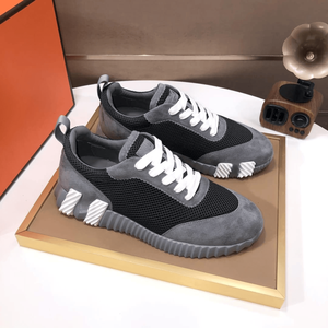 Zapatillas Deportivas Elegantes para Hombre, Diseño Sólido, Construcción Robusta, Amortiguación con Alivio de Presión, Retención de Forma, Antiarañazos - Product Image 2