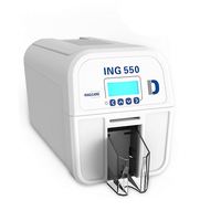 Magicard Enduro ING550 Membresía de doble cara Insignia de empleado Impresión de plástico PVC Impresora de tarjetas de identificación