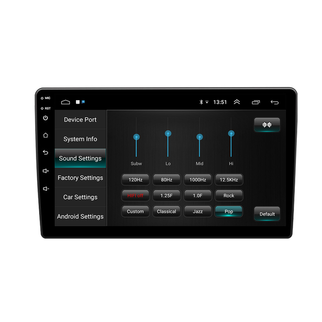 Slim Style 2+32G MTK Headunit Screen Electronics Pour Autoradio Poste Auto Radio Android Lecteur Dvd De Voiture