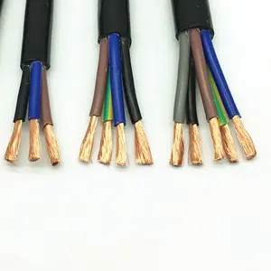 Cable de 4 núcleos 60227 IEC 53 RVV 300V 4X0.75mm cable eléctrico cable electrónico flexible de 4 núcleos