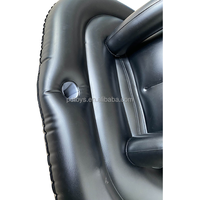 Chaise longue gonflable inclinable et pivotante en PVC ASTM PD2517 pour salle de sport, école, parc et entrepôt