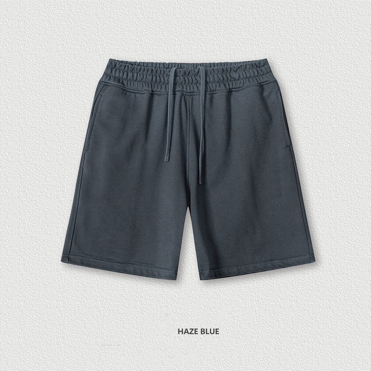 กางเกงขาสั้นสีฟ้าหมอกควัน