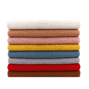 بيع بالجملة قماش البوليستر الصغير تيري قماش الصوف القطبي مواد عالية الجودة للملابس والديكور المنزلي شيربا الفرنسية - Product Image 3