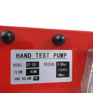 Manual Piston Pump Pressure <strong>Test</strong> for <strong>PPR</strong> Tap Water <strong>Pipe</strong> Construction Pipeline <strong>Test</strong> CP-50 50 BAR OEM with CE 6-Month Warranty - Product Image 5