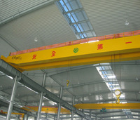 Pont roulant à double poutre YUFEI de haute qualité, largement utilisé en usine, avec palan de 10 tonnes et chariot de levage