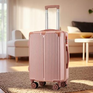 Maleta pequeña retro de 20 pulgadas, ligera, con ruedas giratorias y candado de combinación, para viajes de negocios, unisex. - Product Image 1