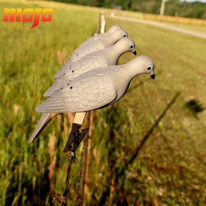 MOJO Outdoors Lot de 4 pigeons artificiels <span class=keywords><strong>à</strong></span> clipser, réalistes, légers, faciles <span class=keywords><strong>à</strong></span> utiliser et durables pour leur utilisation comme leurres de chasse aux pigeons - Product Image 5