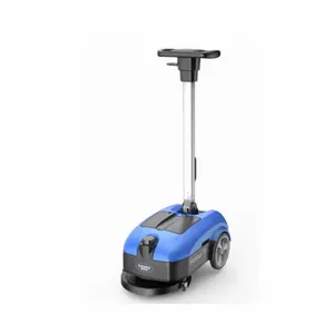 High Quality Electric Hand--push Floor Scrubber Small Scrubbing and Waxing Machine at Low Price for Restaurant Use