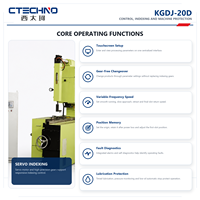 Máquina de laminación y ranurado de rotores CNC CTECHNO con indexación servo para la producción y fabricación de núcleos de motor de acero al silicio