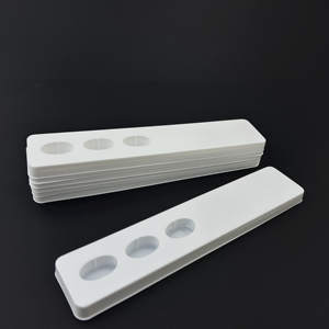 Emballage de plateau blister blanc de forme personnalisée pour bouteille de vernis à ongles en gel - Product Image 2