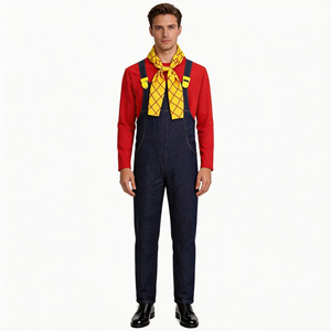 Disfraz de Toy Story Miner Pete, conjunto de overoles de granjero, disfraz de juego de rol para Halloween, talla para adultos - Product Image 1