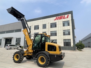 2500kg <strong>Small</strong> Telescopic <strong>Loader</strong> Household <strong>Wood</strong> Spare Parts Machinery Telescopic Front End Wheel <strong>Loader</strong> with Tire Chains