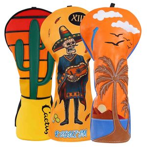 Fundas para Palos de Golf Bordadas, con Banda Elástica, Transpirables, Accesorios de Golf, Camuflaje, Fabricante de Fundas para Palos de Golf - Product Image 5