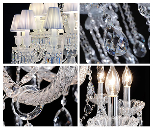 Lampadari e Luci a Sospensione Grandi per Progetti su Misura di Lusso Moderno Villa Hotel Bakarat – <span class=keywords><strong>Lampadario</strong></span> in Cristallo <span class=keywords><strong>Vintage</strong></span> per Scale in <span class=keywords><strong>Vetro</strong></span> - Product Image 3