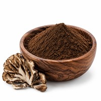 Extrait de champignon Maitake naturel en poudre, 30% 50% de polysaccharides, complément alimentaire de qualité alimentaire