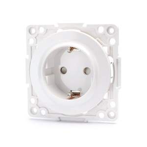 Componente per interruttore 1 va, colore bianco, ideale per impianti elettrici e controllo efficiente dell'illuminazione. - Product Image 1