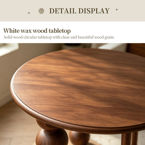 <span class=keywords><strong>Tavolino</strong></span> Rotondo Scultoreo in Legno di Frassino, <span class=keywords><strong>Tavolino</strong></span> da Caffè di Lusso per Villa, <span class=keywords><strong>Tavolino</strong></span> Laterale Moderno con Gambe a Sfera Organica - Product Image 3