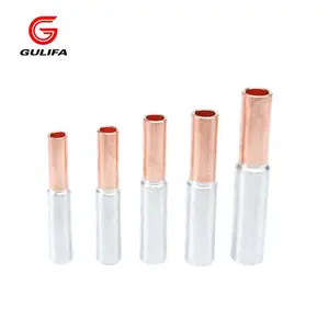 GTL bimetal cable lug tube copper connecting terminal copper and aluminium bimetallic connector ferrules